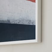 "This Old Dream" - Art Print in Terra Cotta by Jennifer Daily - Frame Close-up