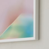 "Lune" - Art Print in Moon by Lori Wemple - Frame Close-up