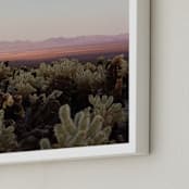 "Joshua Tree II" - Art Print in Desert by Jenna Gibson - Frame Close-up