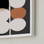 "Bud" - Art Print in Natural by Francesca Iannaccone - Frame Close-up