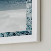 "Waves 2" - Art Print in Marine by lulu and isabelle - Frame Close-up