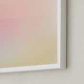 "Sunset" - Art Print in sun by Lori Wemple - Frame Close-up