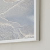 "Tranquil Collective" - Art Print in Icy Blue by Lisa Sundin - Frame Close-up