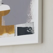 "Urban block 1" - Art Print in new york urban blocks by Bethania Lima - Frame Close-up