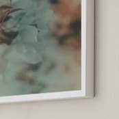 "Flower Pop 1" - Art Print in Golden by David Michuki - Frame Close-up
