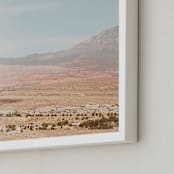 "On the Horizon No 2" - Art Print in Sky by Shawna Urban - Frame Close-up