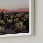 "Joshua Tree I" - Art Print in Desert by Jenna Gibson - Frame Close-up
