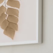 "Tenderness" - Art Print in Antique Brass by Eliane Lamb - Frame Close-up