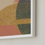 "Setting Light II" - Art Print in Sunset by Molly Lloyd - Frame Close-up