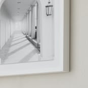 "Arches" - Art Print in Column White by Ilze Lucero - Frame Close-up