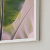 "Tropic" - Art Print in bright green by ALICIA BOCK - Frame Close-up
