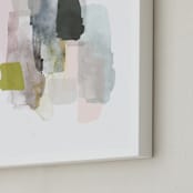 "Weathered" - Art Print in Slate by Melanie Severin - Frame Close-up