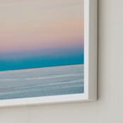 "Sorbet Sky" - Art Print in sorbet by lulu and isabelle - Frame Close-up