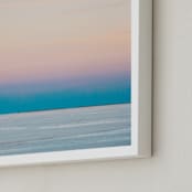 "Sorbet Sky" - Art Print in sorbet by lulu and isabelle - Frame Close-up