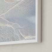 "Tranquil Collective" - Art Print in Icy Blue by Lisa Sundin - Frame Close-up