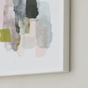 "Weathered" - Art Print in Slate by Melanie Severin - Frame Close-up