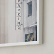 "Urban scene" - Art Print in Stone by Lucia Coppola - Frame Close-up