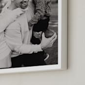 "The Big Picture: Father's Day Framed Photo" - Framed Photo in White by Minted - Frame Close-up