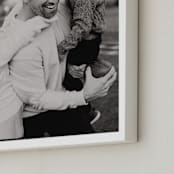"The Big Picture: Father's Day Framed Photo" - Framed Photo in White by Minted - Frame Close-up