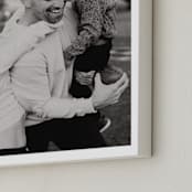 "The Big Picture: Father's Day Framed Photo" - Framed Photo in White by Minted - Frame Close-up