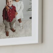 "The Big Picture" - Framed Photo in White by Minted - Frame Close-up