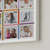 "Colorful Twelve Photo: Framed Photo" - Framed Photo in Rainbow by lulu and isabelle - Frame Close-up