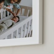 "The Big Picture: Mother's Day Framed Photo" - Framed Photo in White by Minted - Frame Close-up