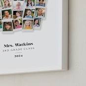 "Apple for the Teacher" - Framed Photo in Apple Green by Laura Bolter - Frame Close-up