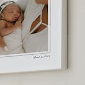 "Artifact: Portrait Framed Photo" - Framed Photo in Charcoal by Snow and Ivy - Frame Close-up