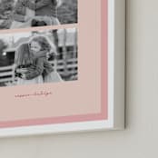 "Soft Hues Two Photo: Framed Photo" - Framed Photo in Blush by Blustery August - Frame Close-up