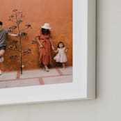 "The Big Picture" - Framed Photo in White by Minted - Frame Close-up