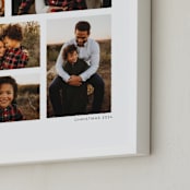 "Five Photo: Portrait Framed Photo" - Framed Photo in Midnight by Up Up Creative - Frame Close-up