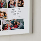 "Nine Photo: Portrait Framed Photo" - Framed Photo in White by Leia Matt - Frame Close-up
