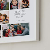 "Nine Photo: Portrait Framed Photo" - Framed Photo in White by Leia Matt - Frame Close-up