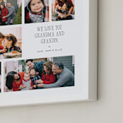 "Nine Photo: Portrait Framed Photo" - Framed Photo in White by Leia Matt - Frame Close-up