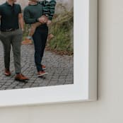 "The Big Picture: Father's Day Framed Photo" - Framed Photo in White by Minted - Frame Close-up