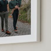 "The Big Picture: Father's Day Framed Photo" - Framed Photo in White by Minted - Frame Close-up