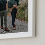 "The Big Picture: Father's Day Framed Photo" - Framed Photo in White by Minted - Frame Close-up