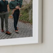 "The Big Picture: Father's Day Framed Photo" - Framed Photo in White by Minted - Frame Close-up