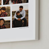 "Five Photo: Portrait Framed Photo" - Framed Photo in Midnight by Up Up Creative - Frame Close-up