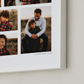 "Five Photo: Portrait Framed Photo" - Framed Photo in Midnight by Up Up Creative - Frame Close-up