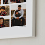 "Five Photo: Portrait Framed Photo" - Framed Photo in Midnight by Up Up Creative - Frame Close-up