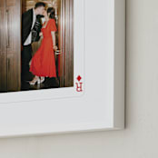 "Ace of Diamonds: Framed Photo " - Framed Photo in White by Minted - Frame Close-up