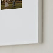 "Modern Snap: Framed Photo " - Framed Photo in White by Minted - Frame Close-up