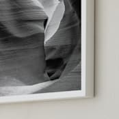"resiste" - Art Print in Black & White by Kamala Nahas - Frame Close-up