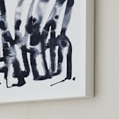 "Possibility" - Art Print in MIdnight by Stephanie Nowotarski - Frame Close-up