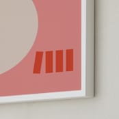 "Giulietta" - Art Print in Olive by Alex Roda - Frame Close-up
