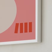 "Giulietta" - Art Print in Olive by Alex Roda - Frame Close-up