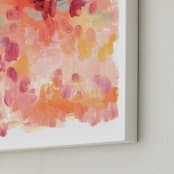 "vault of dreamers" - Art Print in shell pink by Kelly Witmer - Frame Close-up