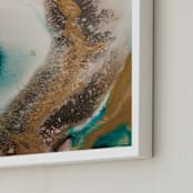 "Collide" - Art Print in Collide by Debi Perkins - Frame Close-up
